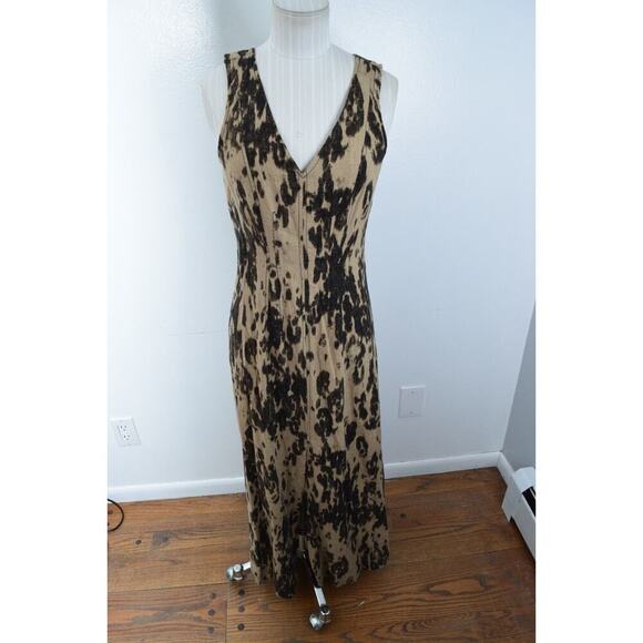 Banana Republic Dresses & Skirts - Banana Republic V-neck Linen Maxi Dress Size 2 New Seam Bodice 2023 New Outlet